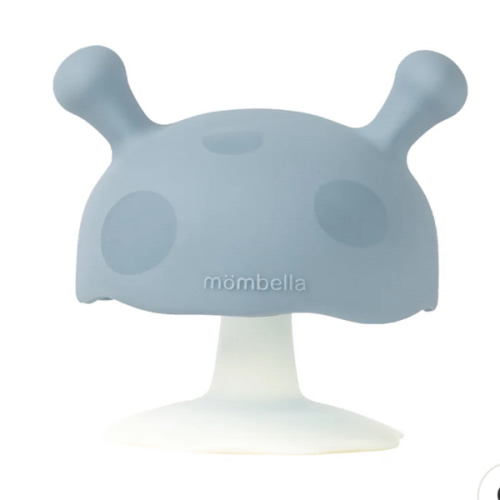 Mombella Mimi Mushroom Soothe Teether Toy For 3 Months Baby With A Fre – mombella