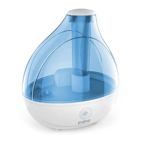 Amazon.com: Pure Enrichment MistAire Ultrasonic Cool Mist Humidifier - Quiet Air Humidifier for Bedroom, Nursery, Office, & Indoor Plants - Lasts Up To 25 Hours : Home & Kitchen