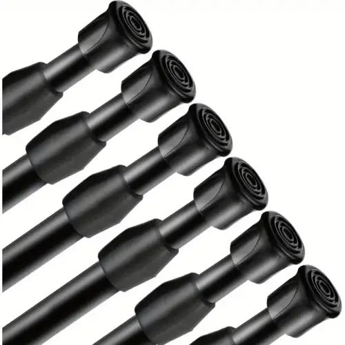 spring tension rods windows no drill adjustable metal - Temu
