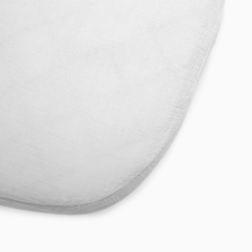 Charlie Crane KUMI Bassinet Fitted Sheet - White