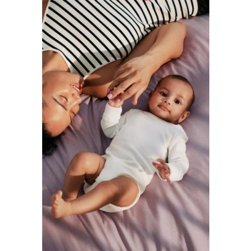 2-pack Adjustable-fit Long-sleeved Bodysuits