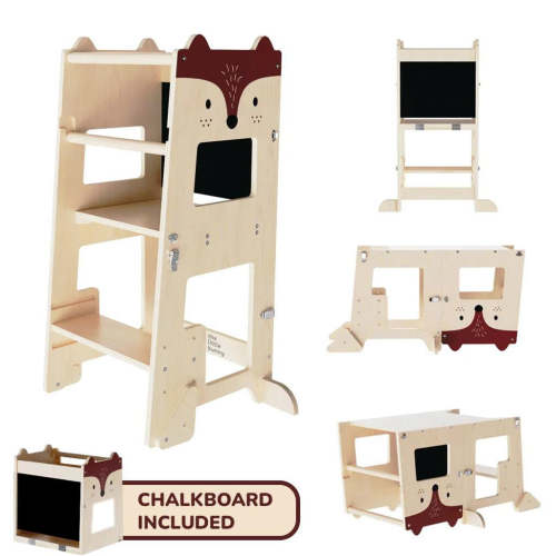 Montessori Convertible Learning Tower - Fox