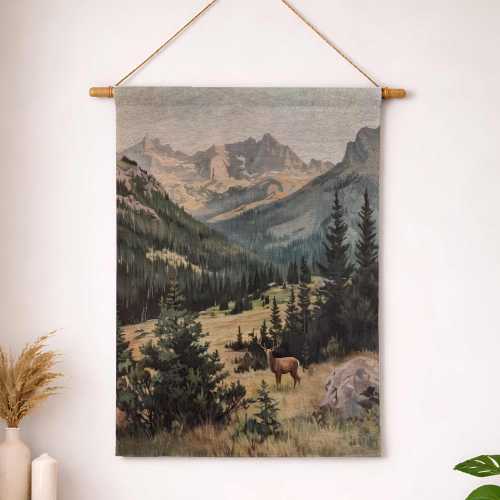 Rocky Mountain National Park Woven Tapestry
