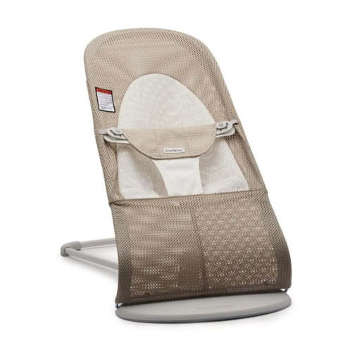 BabyBjörn Ergonomic Baby Bouncer - Gray Beige
