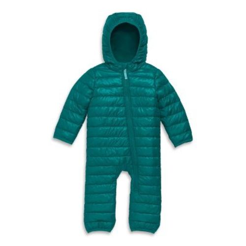 Primary Baby Lightweight Puffer Suit in Spruce Size 6-12 Months