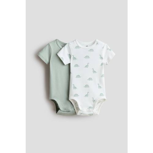2-PACK COTTON BODYSUITS