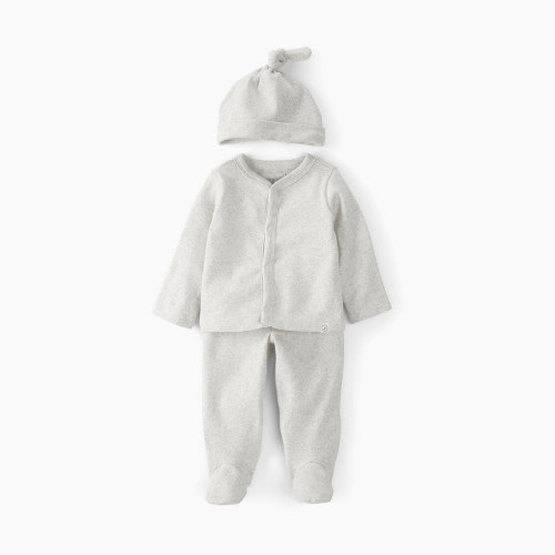 Carter's Little Planet Organic Cotton Coming Home 3 Piece Set - Cream, 3M