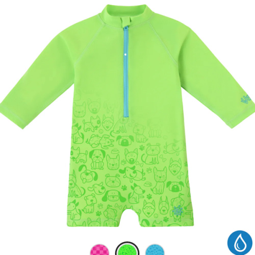 Baby Long-Sleeve Romper | Rated UPF 50+ – UV Skinz®