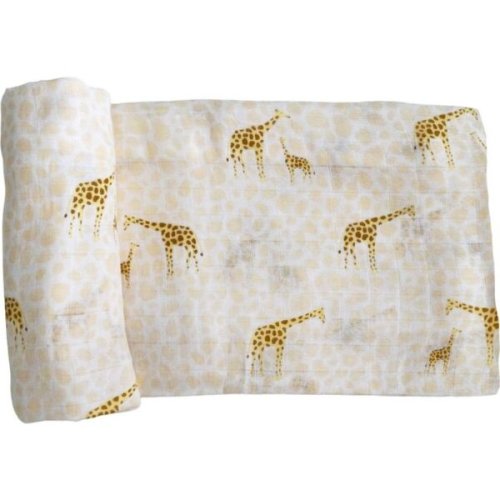 Bamboo Muslin Swaddle Blanket, Into the Wild - Dear Perli | Maisonette