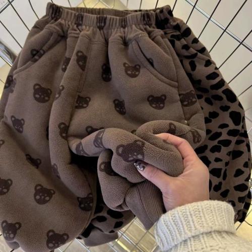 Baby fleece Oli fleece pants! Thickened sweatpants/sports pants - TikTok Shop