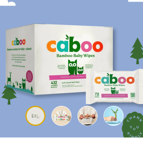 Bamboo Baby Wipes - Caboo