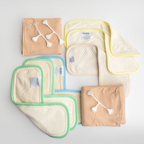 Nighttime 8 Piece Absorbency Trial Pack – Kinder Cloth Diaper Co.