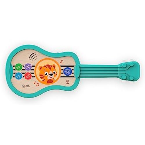 Baby Einstein Sing & Strum Magic Touch Ukulele Wooden Musical Toy, Ages 6 Months+, Multicolored