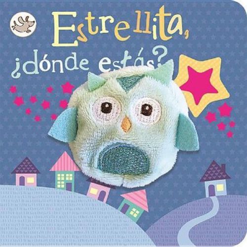 Estrellita, ¿Dónde Estás? / Twinkle Twinkle Little Star Puppet Book (Spanish Edition) - by Cottage Door Press (Board Book)