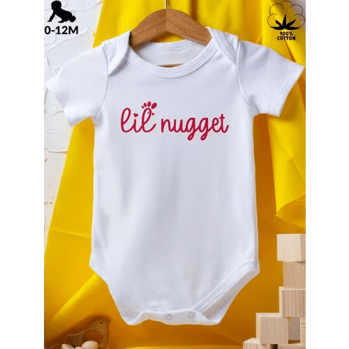 unisex baby bodysuit cute lil graphic 100 newborn - Temu