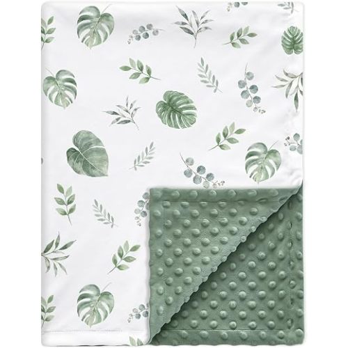 Baby Blankets for Boys Girls, Double Layer Infant Toddler Blanket