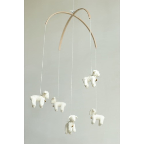 nursery mobile - baby mobile - Lamb mobile - Sheep mobile