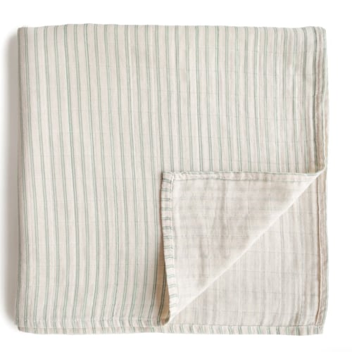 Organic Cotton Muslin Swaddle Blanket – Finn + Emma