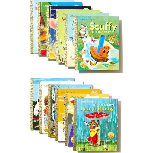 75 Years of Little Golden Books: 1942-2017: A Commemorative Set of 12 Best-Loved Books Hardcover – Picture Book, July 11, 2017