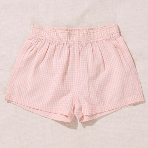 Sandbox Short - Pink Gingham