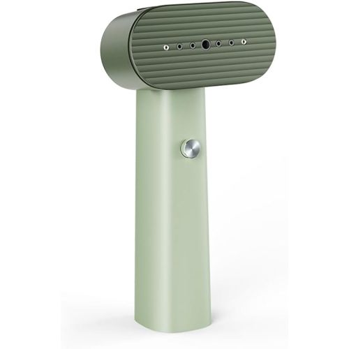 G6 Steamer for Clothes Portable 2-in-1 Travel Iron for Clothes, Just 0.7lbs Lightly, 10 Minutes of Continuous Steam, 900W Light Steamer for travel and home (green)