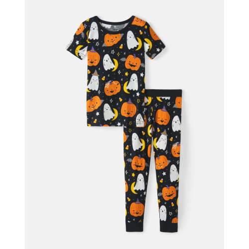 Moonlit Magic Two-Piece Short Sleeve Pajama Set