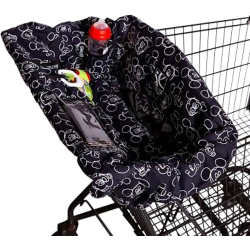 J.L. Childress Disney Baby Shopping Cart & High Chair Cover, Mickey Mouse