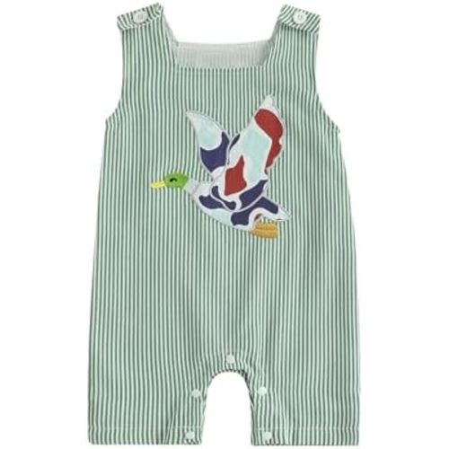 Newborn Baby Boy Girl Clothes Stripes Sleeveless Romper Infant Embroidery Bodysuit Cute Summer Spring Outfit