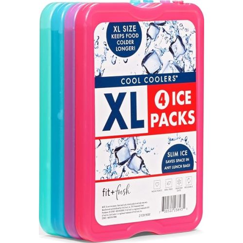 Quick Freeze Space Saving Reusable Ice Packs