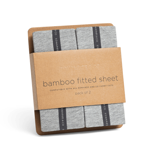 Bamboo Carry Cot Fitted Sheets – Edwards & Co