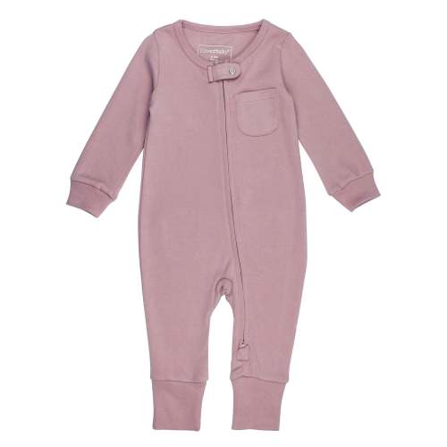 Lavender | Organic Zipper Romper – L'ovedbaby