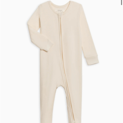 Kit Ribbed Zipper Sleeper