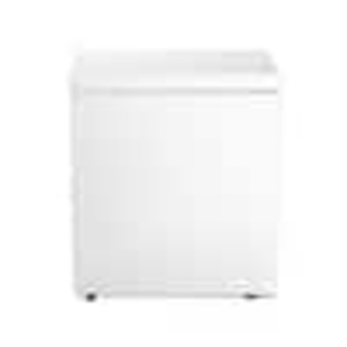 COWSAR Garage Ready 20.67 in. 1.8 cu. ft. Manual Defrost Chest Freezer with Temperature Alarm Chest Freezer in White WSBG-D68100-WH