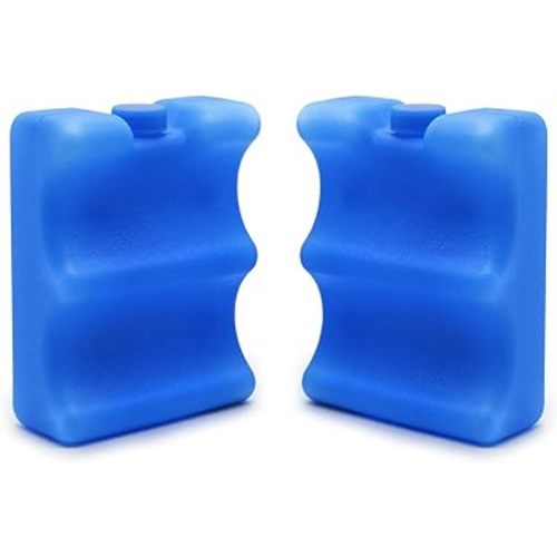 JMEXSUSS Reusable Ice Packs for Cooler, Long Lasting Breastmilk Bottle Storage, Freezer Packs Can Cooler for Lunch Boxes, Beer Soda, Camping