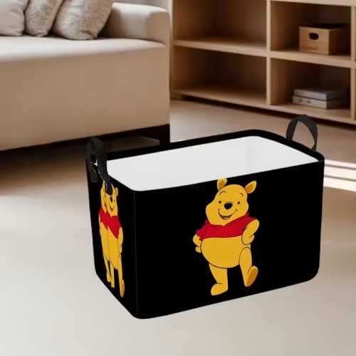 1pc large collapsible storage basket handles - Temu