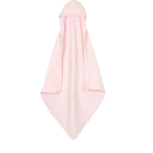 LOULOU - Infant Hooded Towel - Blush