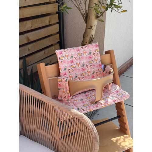 Sorrento Cushion For Stokke Tripp Trap | Waterproof And Wipeable 2 in 1 Cushion