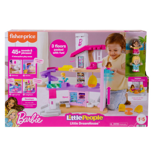 Barbie Little DreamHouse by Fisher-Price Little People