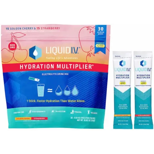 Liquid I.V. Hydration Multiplier, 30 Individual Serving Stick Packs