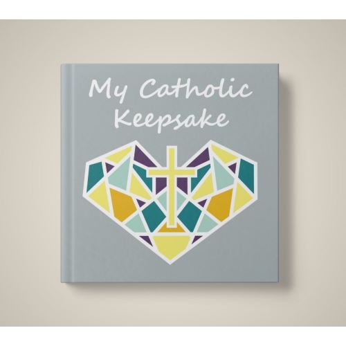 Catholic Sacrament Record Book Album | Catholic Baby Memory Book