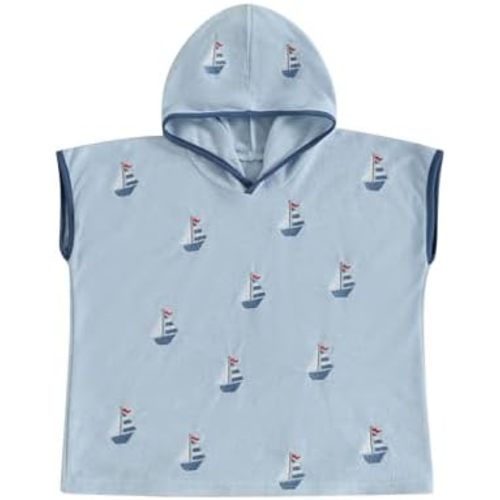 Baby Boy Girl Swim Cover Up Hooded Beach Towel Toddler Terry Cloth Bathrobe Bathing Suit Coverup