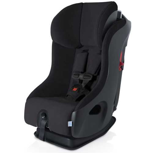 Clek Fllo Narrow Convertible Car Seat with Anti-Rebound Bar - C-Zero Shadow