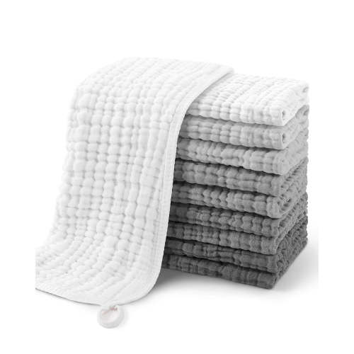 Yoofoss Muslin Burp Cloths