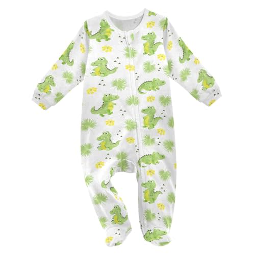 vvfelixl Halloween Pumpkins Orange Lantern Baby Sleepers For Girl Boys Newborn Baby Play One-Piece Footies For 0-24 Months