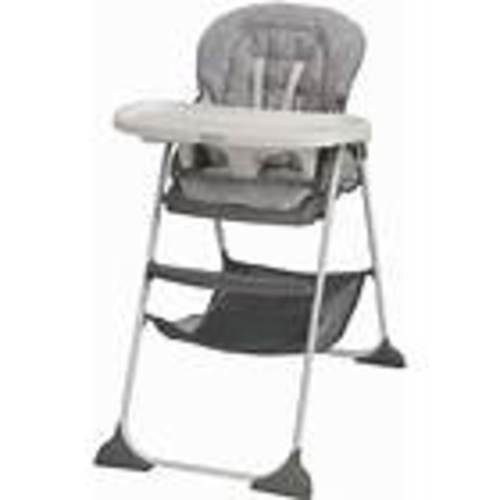 Graco Slim Snacker High Chair, Ultra Slim, Fast-Folding, Multiple Recline Positions, Comfortable Feeding, Whisk
