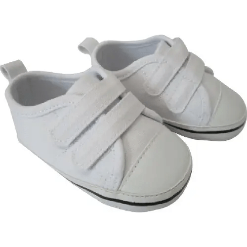 4Baby Velcro Sneaker White | Baby Bunting AU