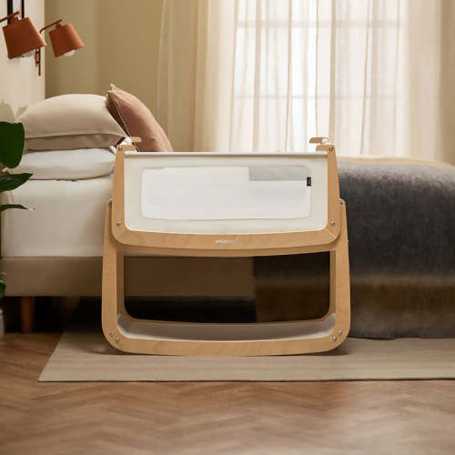 Snuz SnuzPod5 Bedside Bassinet - Natural