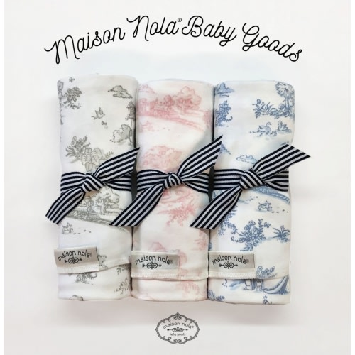 Storyland Stretch Swaddle | Maison Nola BLUE