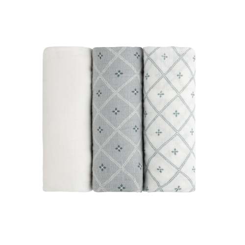 Hypoallergenic Everyday Muslin Burp Cloth Collection – Ely's & Co.