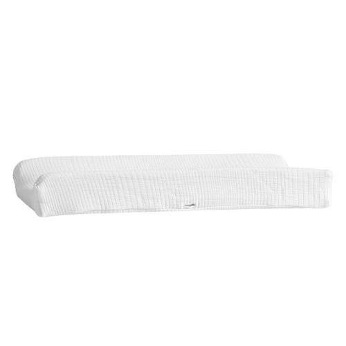 west elm x pbk Organic Matelassé Changing Pad Cover